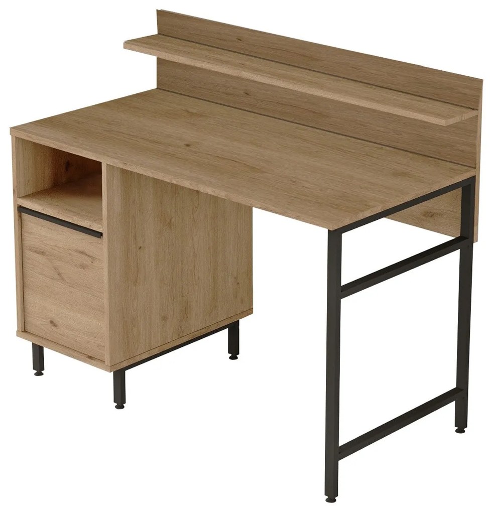 Secretária ON16 – Nogal – 120x99,8x54,05 cm