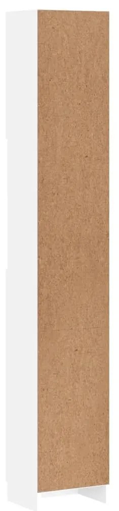 Armário de casa de banho derivados de madeira branco