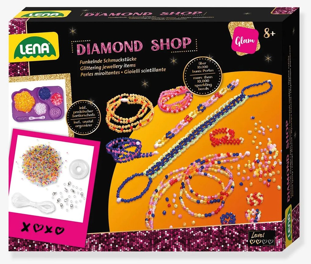 Conjunto Diamond Shop LENA para crianças grande multicolor