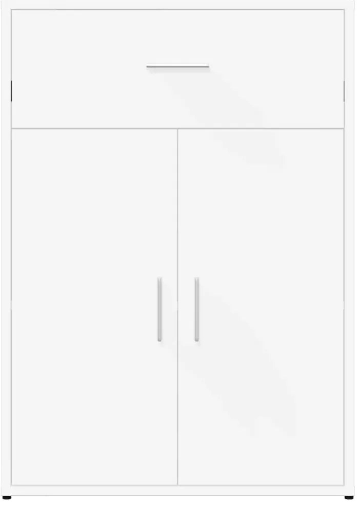 Aparador 60x30x84 cm derivados de madeira branco