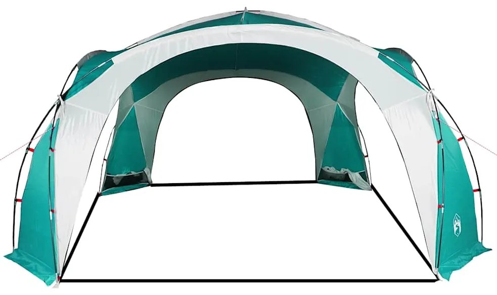 Tenda de festas impermeável verde
