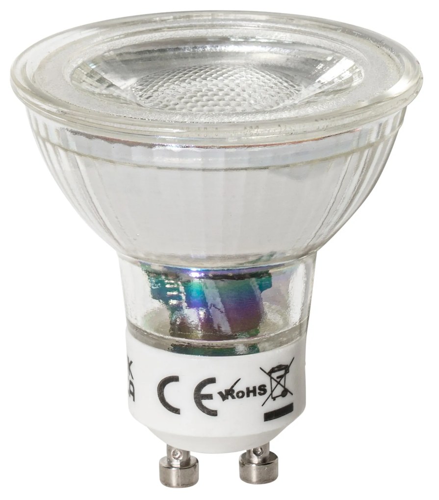 Conjunto de 5 GU10 dimbare LED lamp 3W 200 lm 4000K