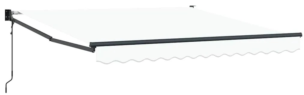 Toldo Retrátil Automático Branco 350 x 250 cm