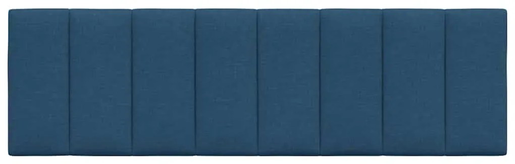 Almofadão de cabeceira 160 cm tecido azul