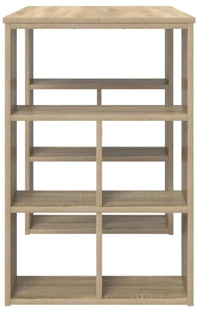Mesa de Canto Carvalho Sonoma MDF Médio