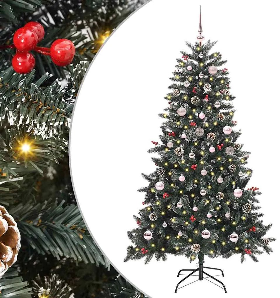 vidaXL Árvore de Natal Artificial Verde 83,5 x 83,5 x 150 cm