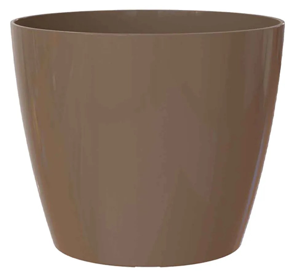 Vaso San Remo Ø18X16.2cm 3.2L Tortora Brilhante