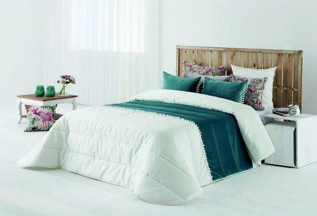 COLCHA EDREDOM - COLCHA ALEXA COM ALMOFADAS DECORATIVAS 45x60 CM: Mostarda 1 almofada cheia 45x60 cm