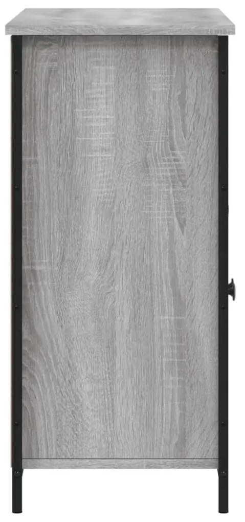 Aparador 100x35x75 cm derivados de madeira cinzento sonoma