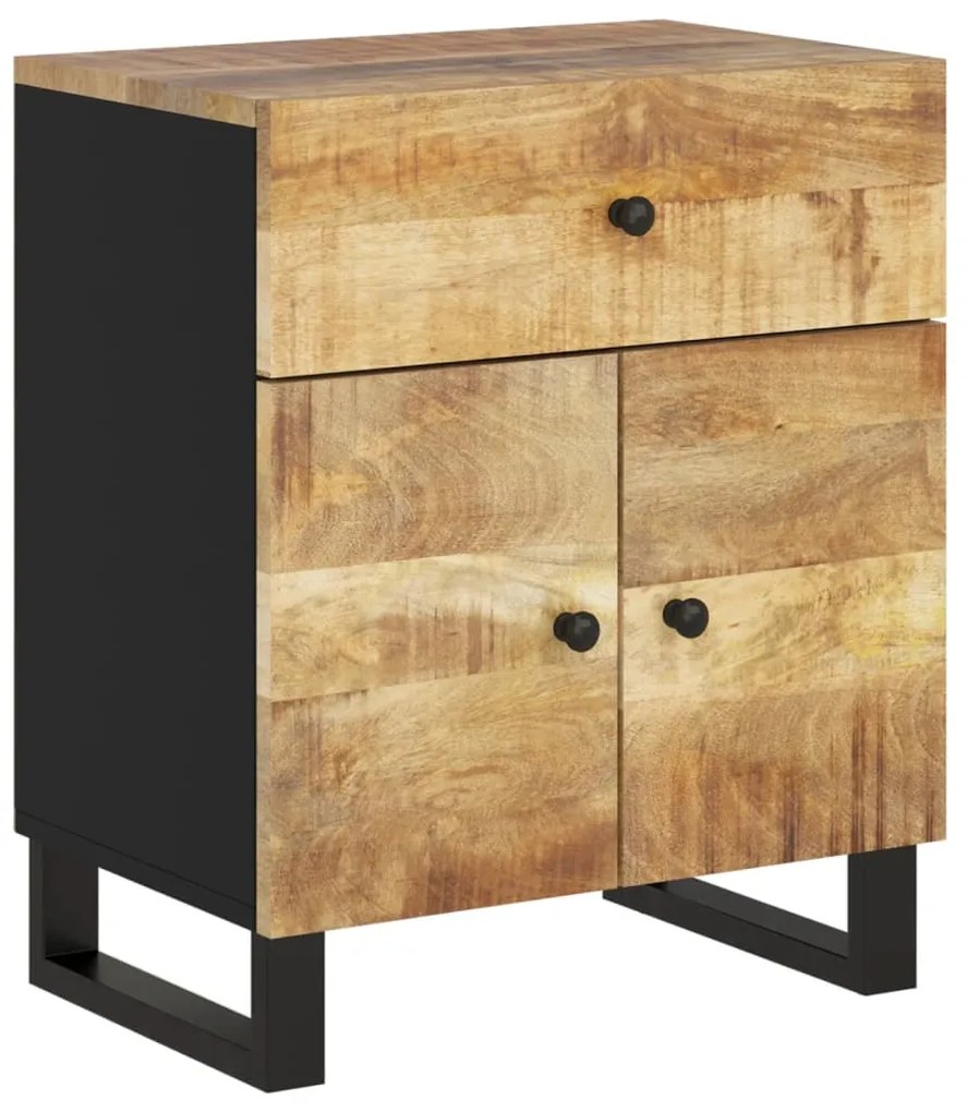 Mesa de cabeceira madeira de mangueira maciça/derivados madeira