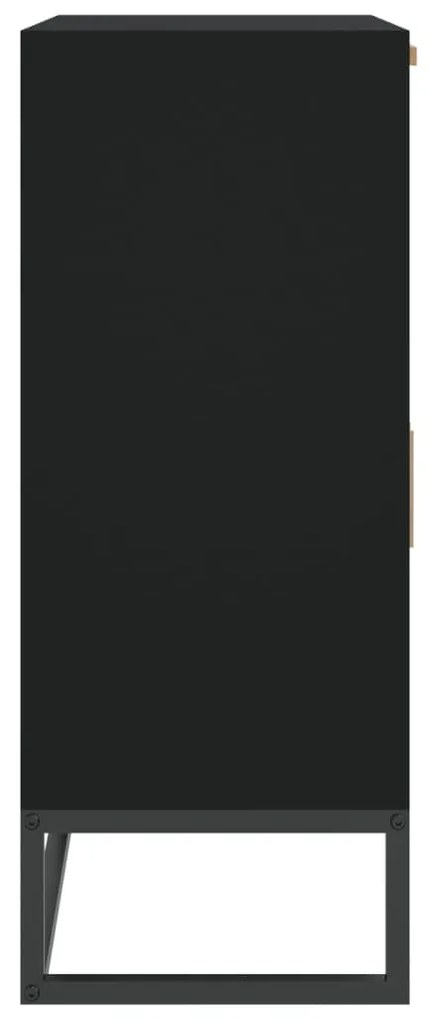 Aparador 60x30x75 cm derivados de madeira preto