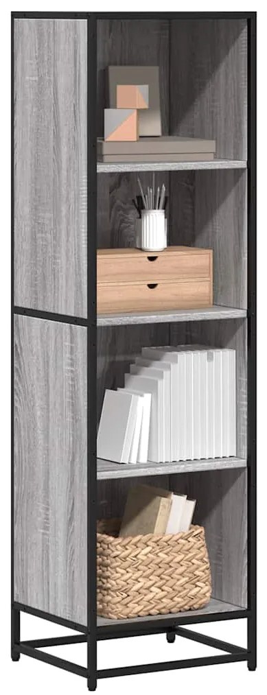 Estante 40x35x139 cm derivados de madeira cinzento sonoma