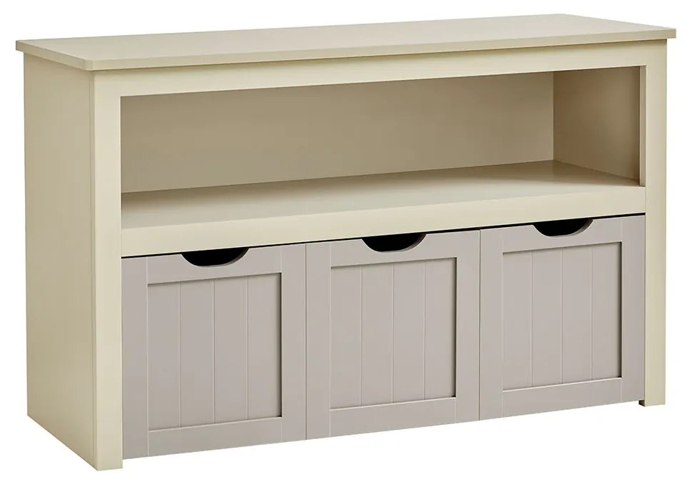 Estante para crianças com Rodas 30 x 102 x 60 cm bege areia