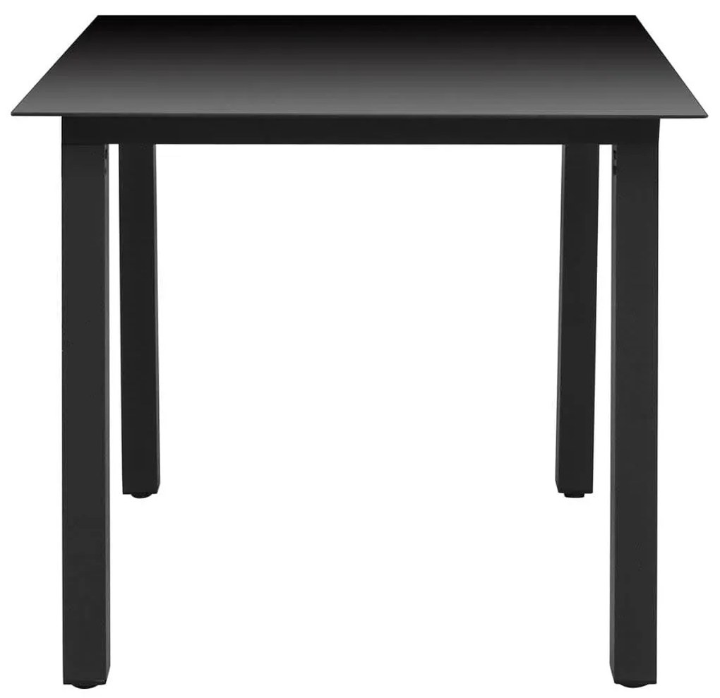 3 pcs conjunto jantar p/ jardim c/ almofadões vime PE castanho