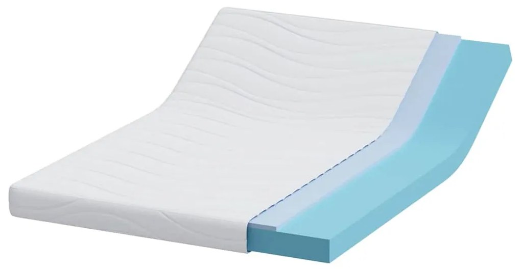 Colchões Branco 140 x 190 cm Tecido 100% poliéster
