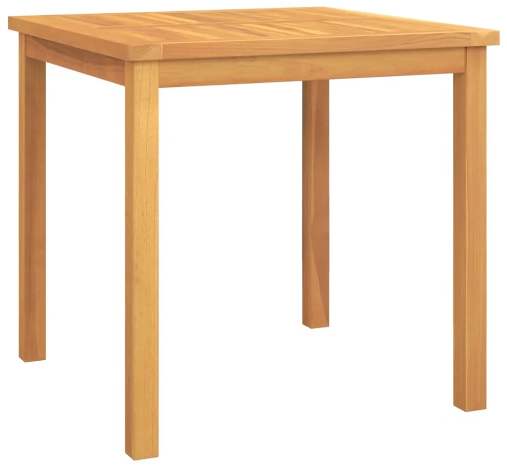 5 pcs conjunto de jantar p/ jardim madeira de teca maciça