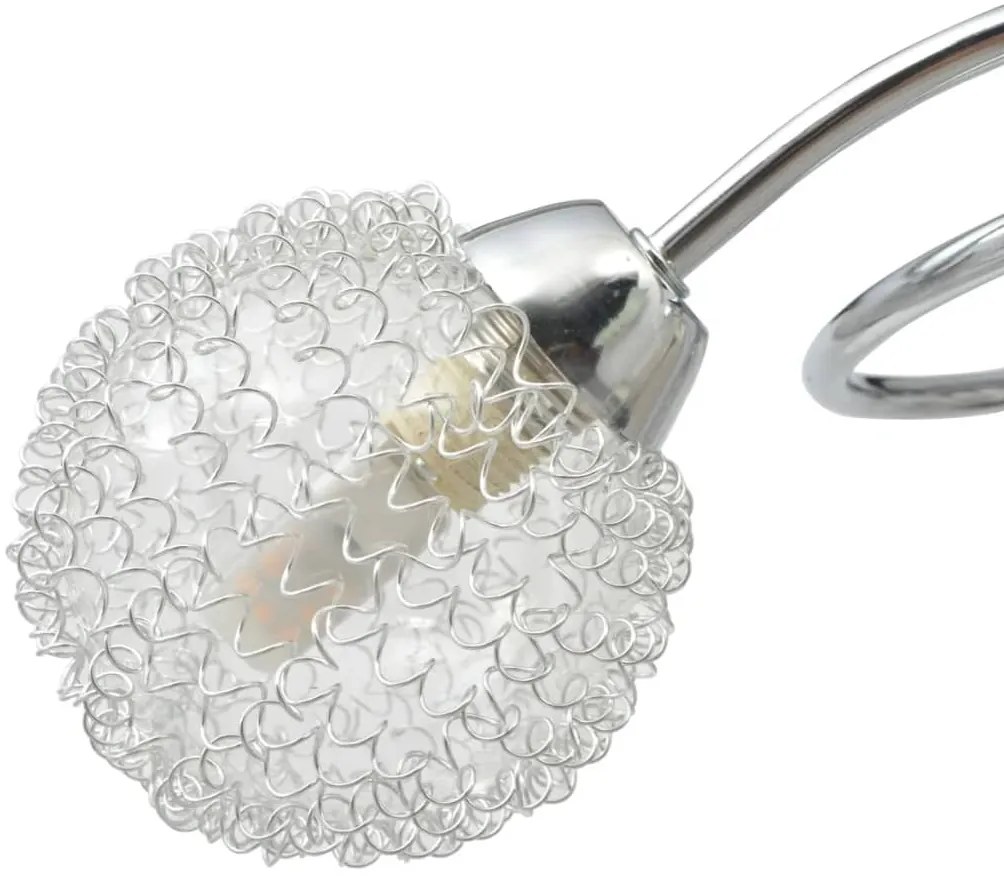 Candeeiro de teto com 3 lâmpadas LED G9 120 W