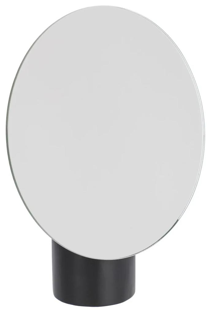 Kave Home - Espelho Veida com suporte de madeira preto