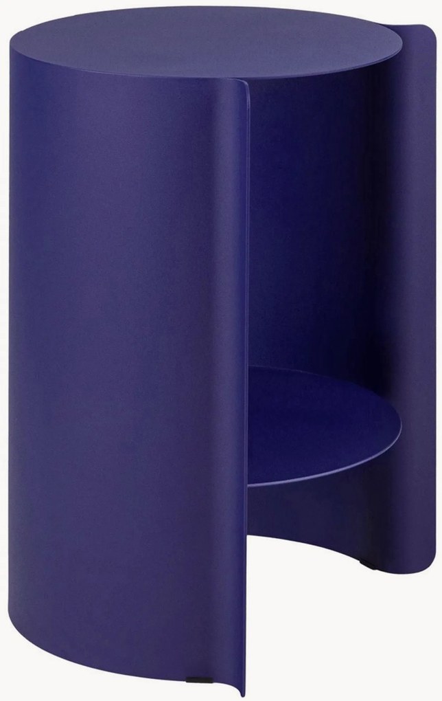 Mesa de apoio redonda com arrumação Wa
