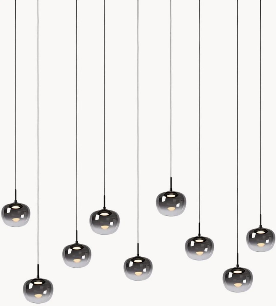 Candeeiro suspenso LED regulável Sakima