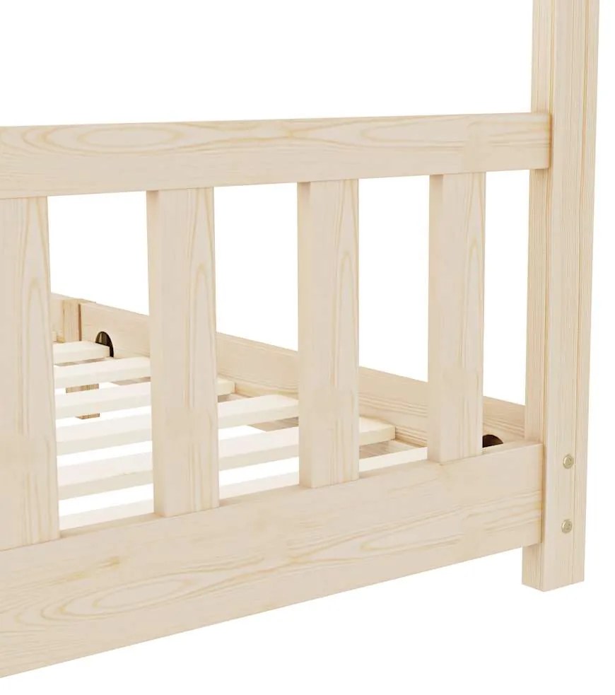 Estrutura de cama para crianças 90x200 cm pinho maciço