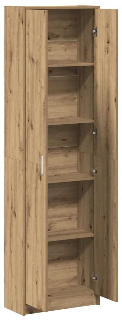 Guarda-roupa Carvalho Artisan 55x25x189 cm Madeira Engenharia