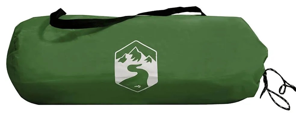 Lona de campismo 500x294 cm impermeável verde