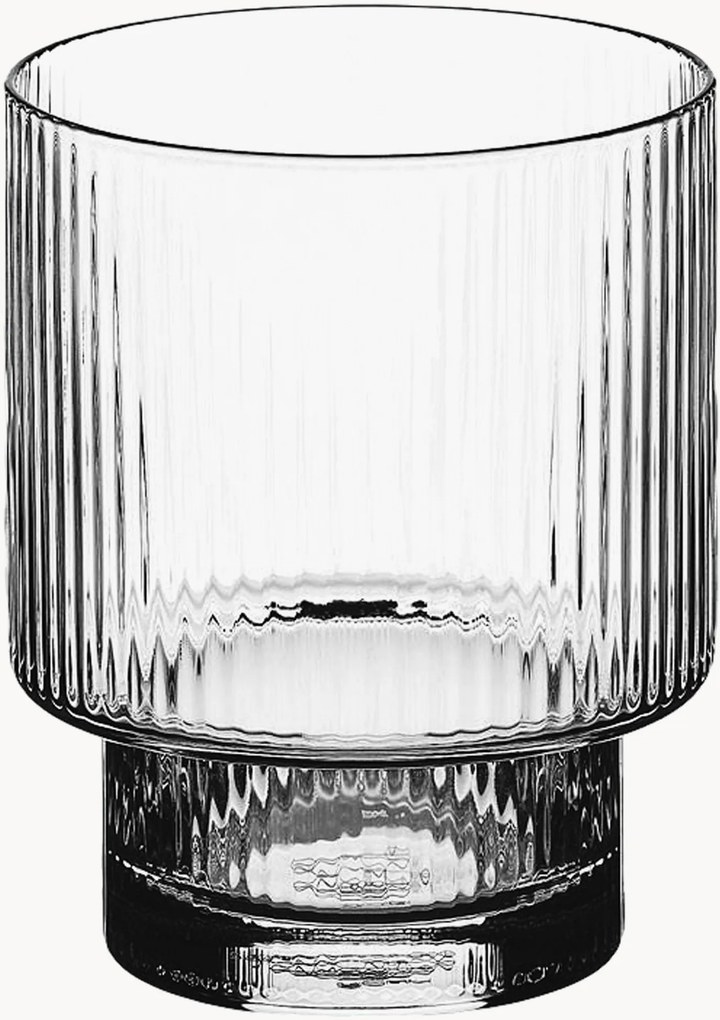 Copos de cristal Linje, conjunto de 6