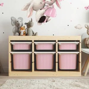 Autocolante para caixa IKEA TROFAST - padrão Waves