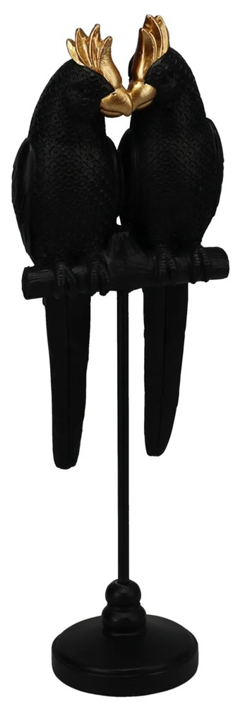 Peça Decorativa Papagaios 11X7.8X35CM