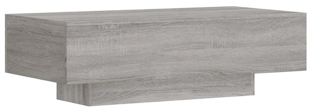 Mesa de centro 100x49,5x31 cm derivados de madeira cinza sonoma