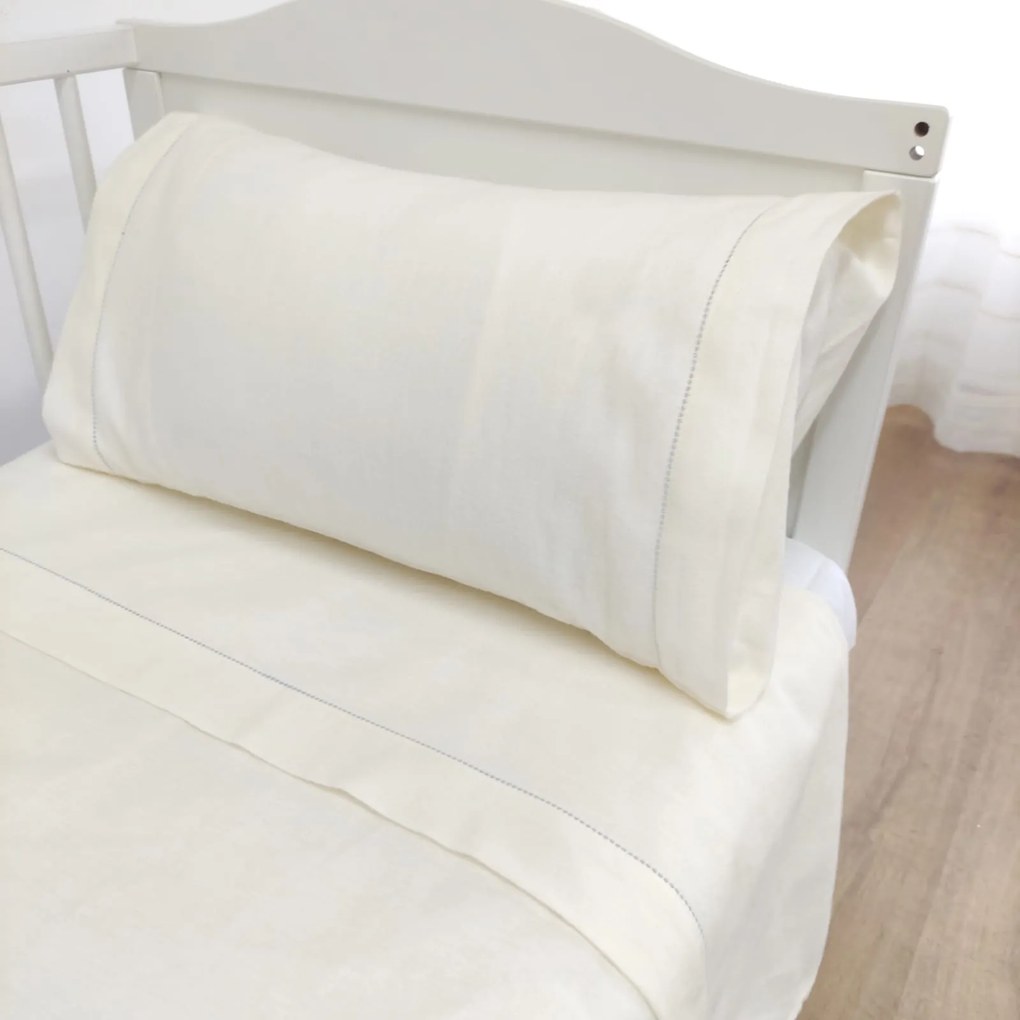 Jogo de Cama Bebé Flanela Pérola Ponto Aberto Colors