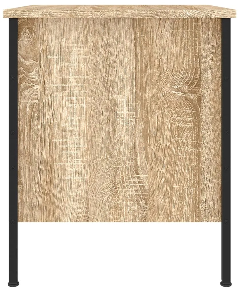 Mesa de cabeceira 40x42x50 cm derivados madeira carvalho sonoma