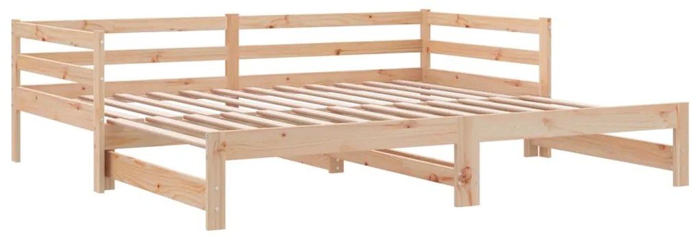 Estrutura sofá-cama de puxar sem colchão 80x200 cm