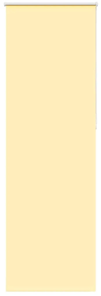 Persiana de enrolar 65x230 cm largura tecido 60,7 cm poliéster