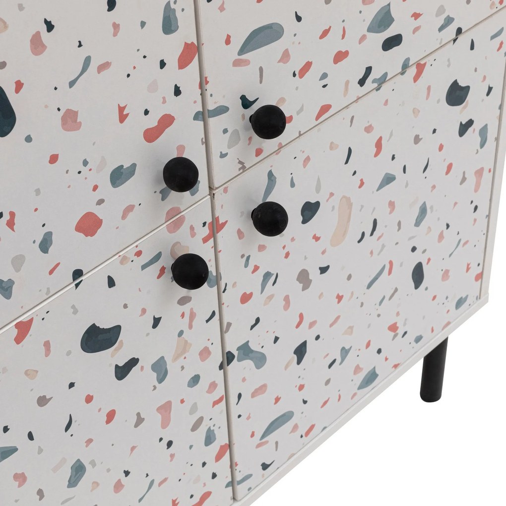 Armário Multiusos Multilux – Multicolor – 95 x 111 x 36 cm