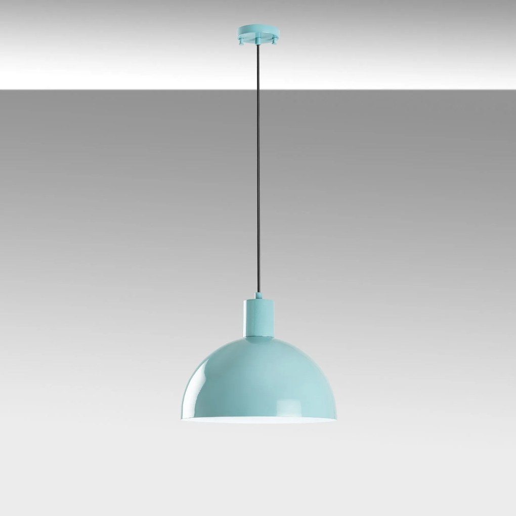 Candeeiro de Teto Kure – Turquesa – Ø30 h:23 cm