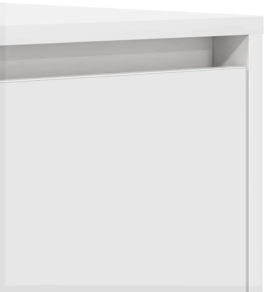 Sideboard Branco 120x41x75 cm Madeira de Engenharia