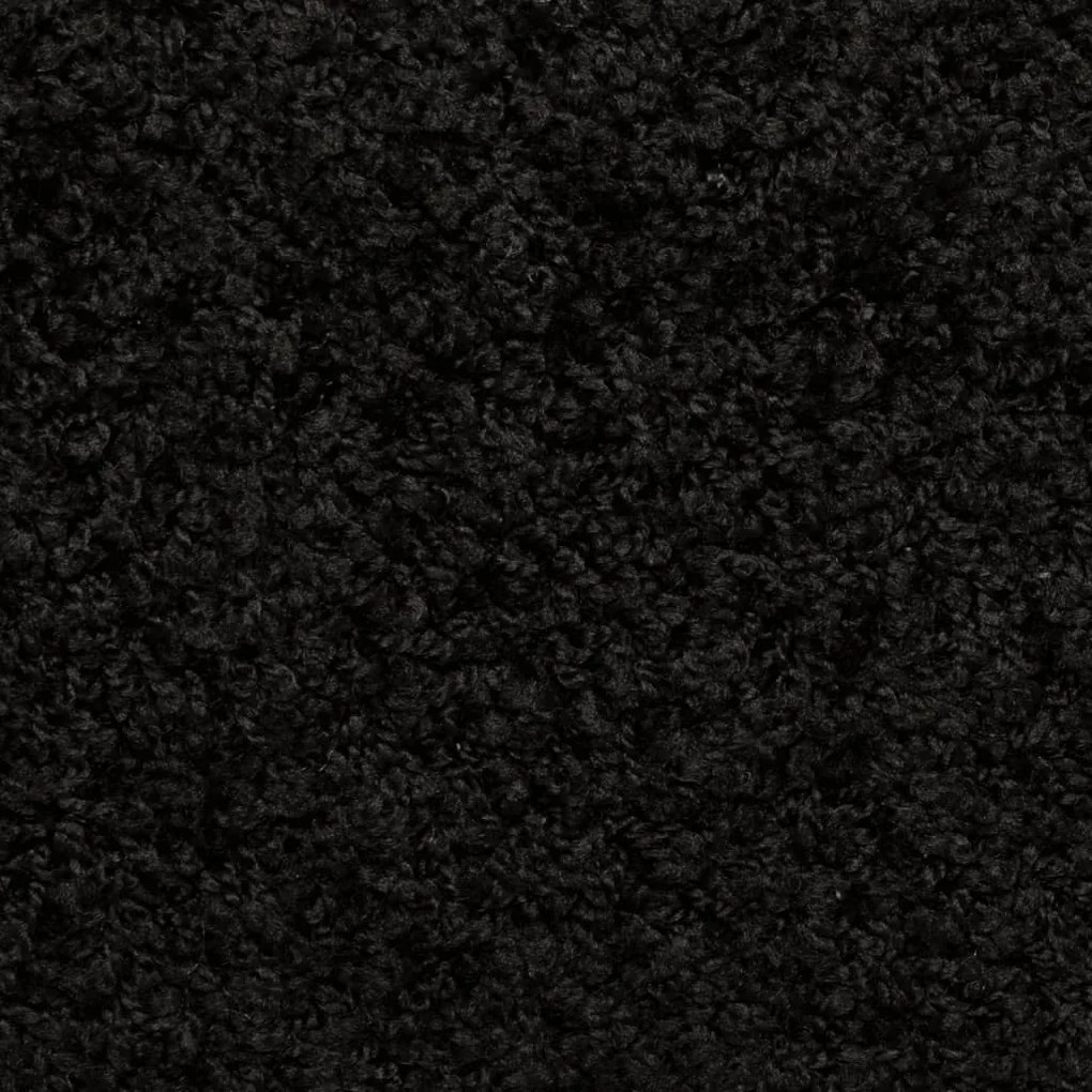Tapete/carpete para degraus 15 pcs 65x21x4 cm preto