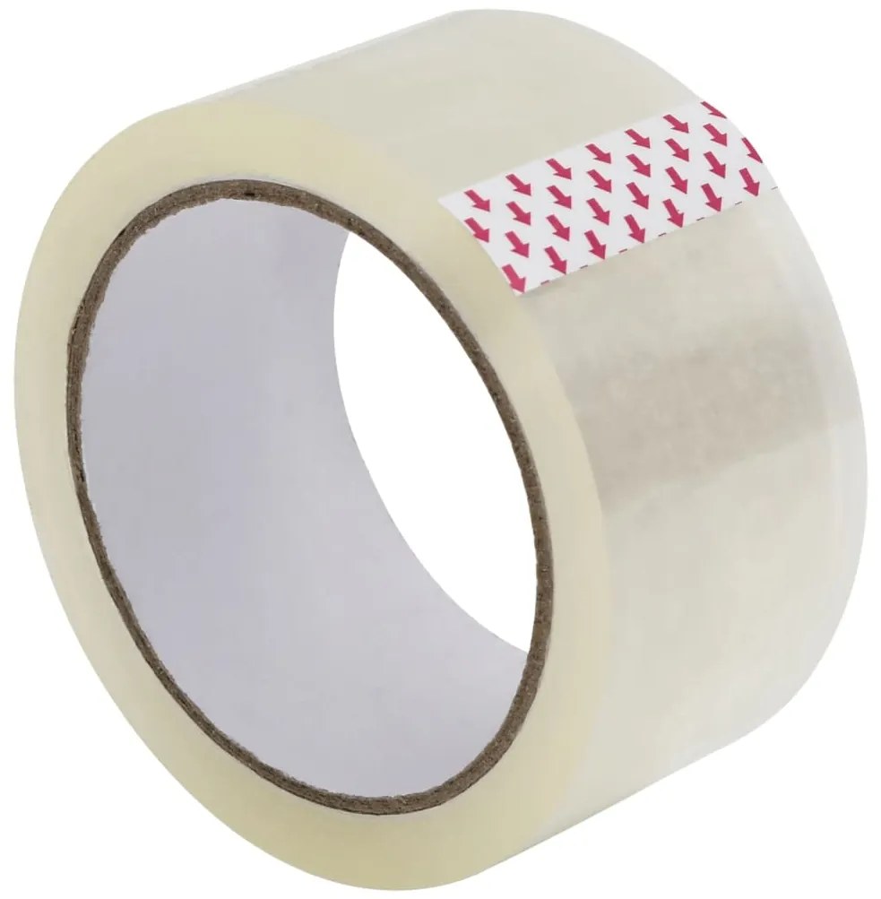 Fita adesiva para embalagens 12 pcs 48 mm x 66 m transparente