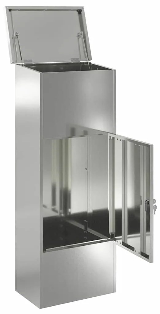 Caixa para entrega de pacotes Preto 44,5 x 29 x 110,5 cm