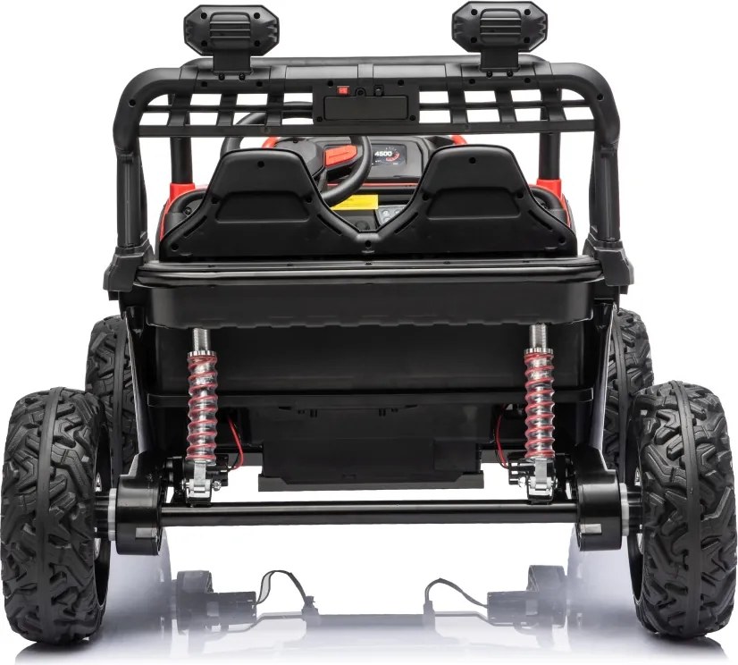 Carro elétrico para Crianças 3 a 8 anos, 12V 4x4 Buggy Sport OUTLAND, Rodas de espuma EVA, Controle remoto Vermelho