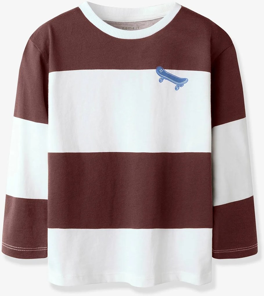 Camisola NAME IT Boxy-Fit marrom