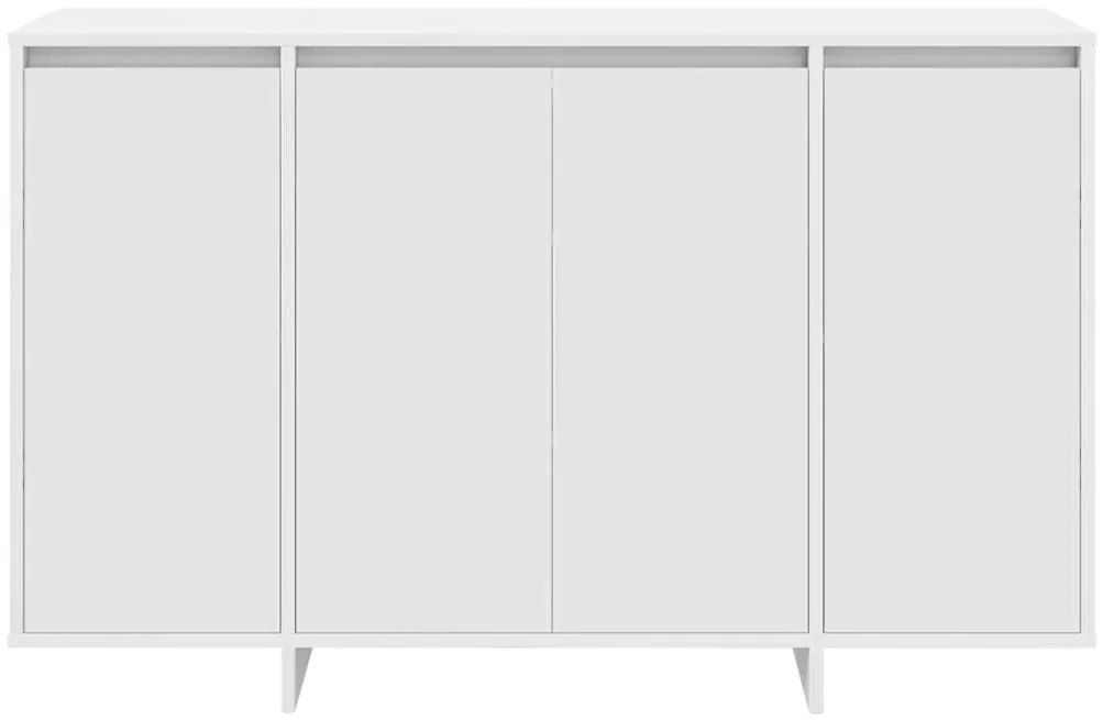 Buffet Branco Branco Madeira Engenheirada 120 x 41 x 75 cm