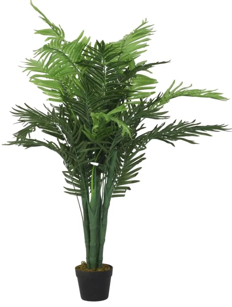 Palmeira artificial 28 folhas 120 cm verde