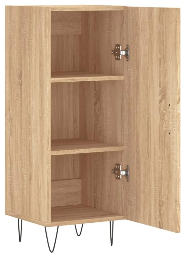 Aparador 34,5x34x90 cm madeira processada cor carvalho sonoma