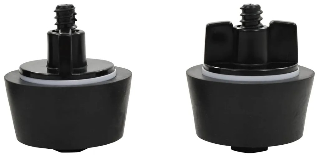 Garrafa gizzmo de inverno para piscina com 2 bujões PEAD