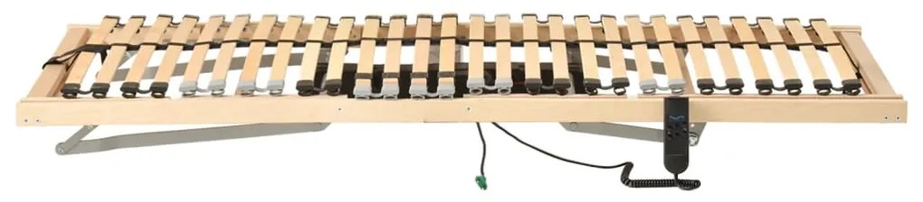 Estrado de ripas elétrico com 28 ripas 7 zonas 100x200 cm