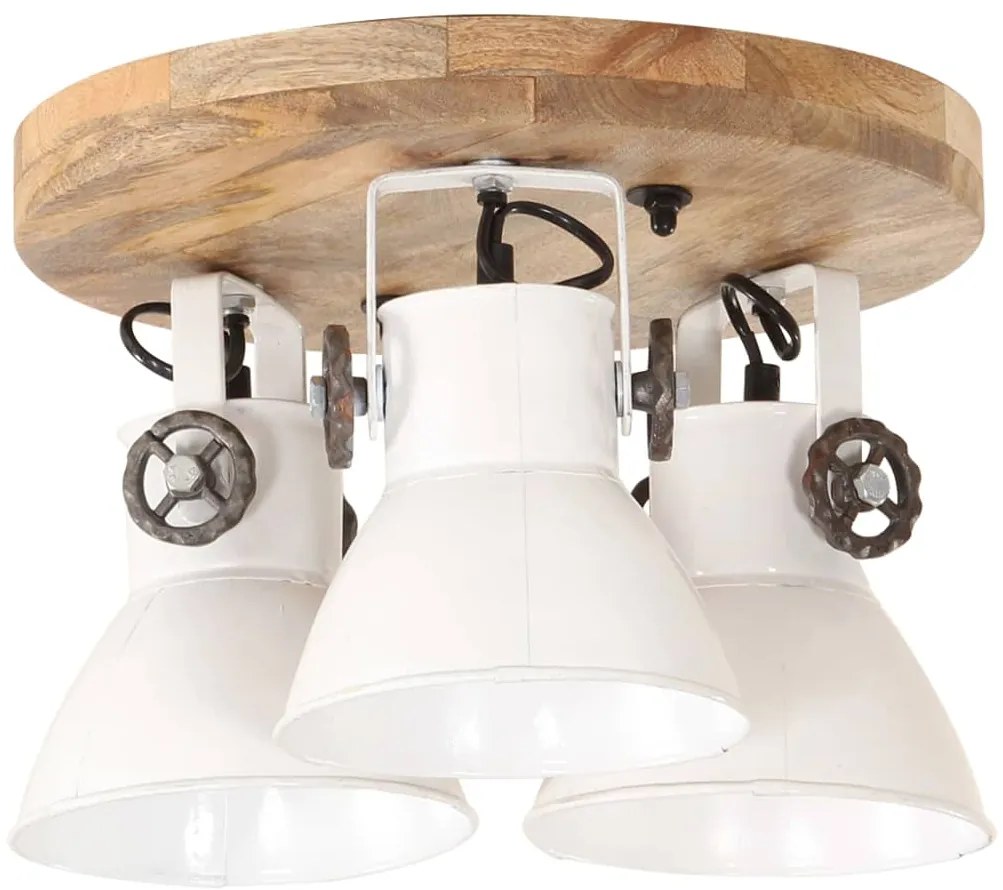 Candeeiro de teto industrial 25 W 42x27 cm E27 branco