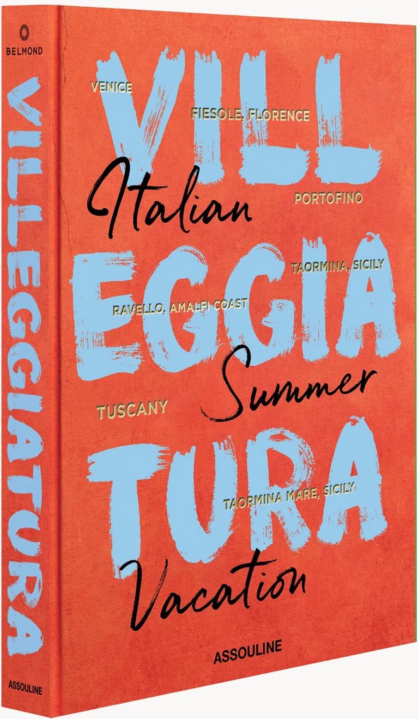 Livro de mesa de centro Villeggiatura: Italian Summer Vacation